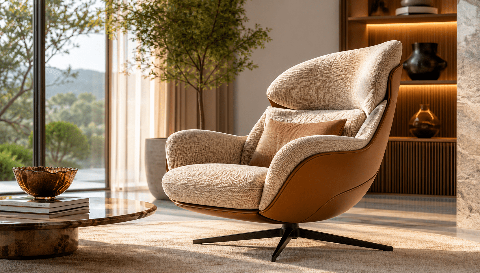 Les fauteuils de luxe s’imposent comme pièces maîtresses des intérieurs contemporains