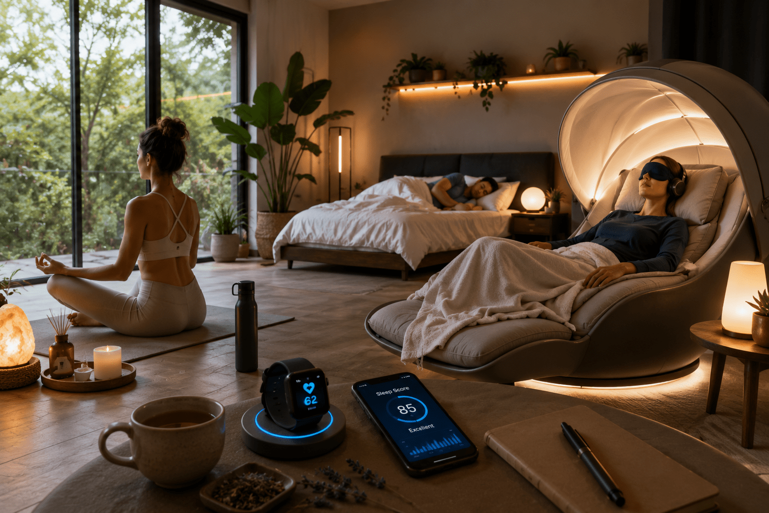 Récupération, stress, sommeil : les nouvelles tendances bien-être qui séduisent en 2026